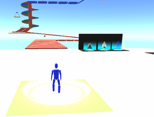 Hra Ľahký Parkour Obby  online