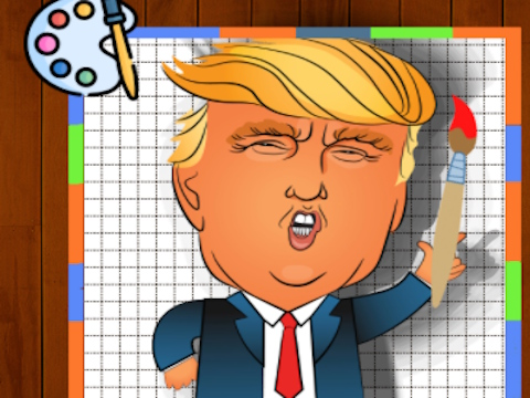 Hra Trump sfarbenie času  online