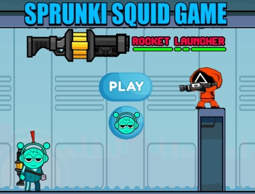 Hra Sprunki Squid Game Rocket Launcher online