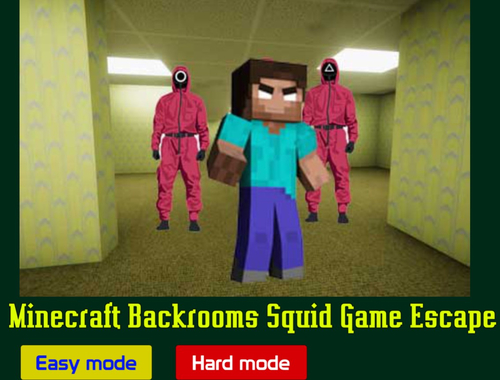 Hra Minecraft Backrooms Squid Game Escape online