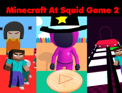 Hra Minecraft v Squid Game 2  online