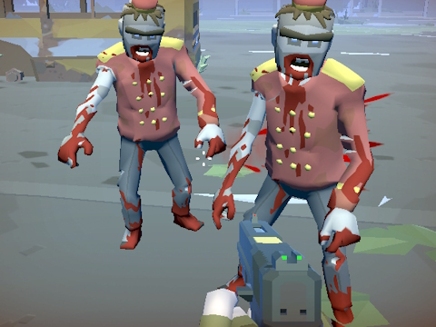 Hra Prežitie polygónu Zombie City  online