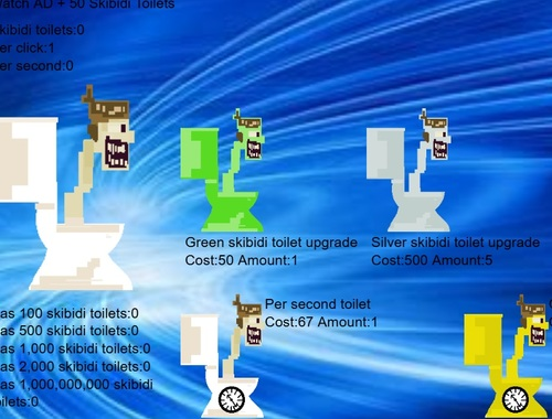 Hra Ďalší klikač na toaletu Skibidi  online