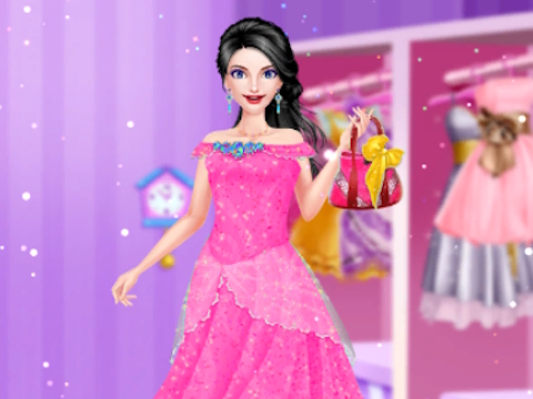 Hra Elegantné dressup a make -up  online