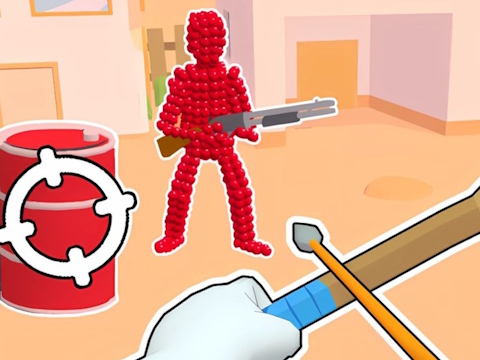 Hra Stickman Archer: Streľba šípky na Reds  online