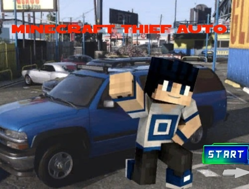 Hra Zlodej minecraft  online