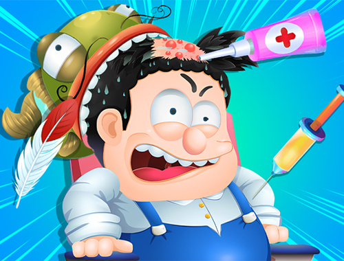 Hra ASMR Doctor Crazy Hospital  online