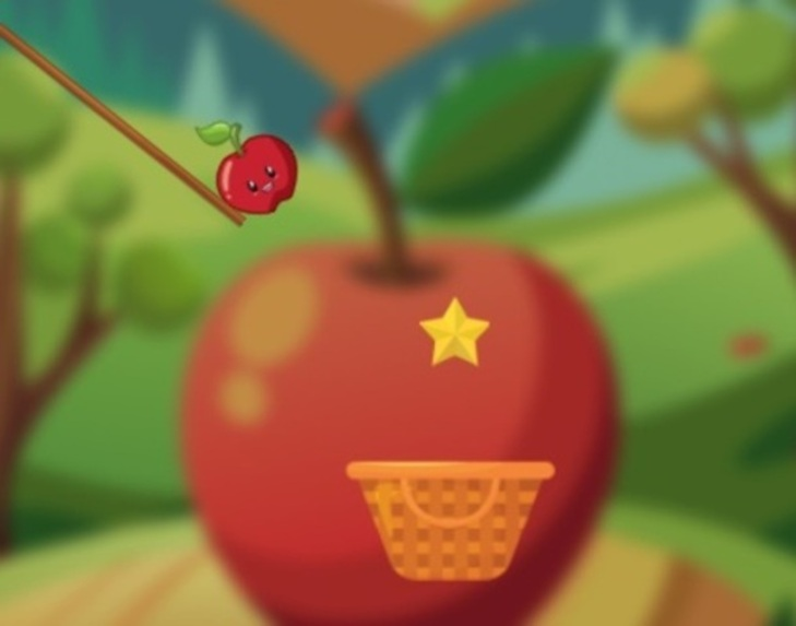 Hra Dobrodružstvo Apple Drop  online