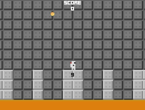 Hra Retro skokan  online