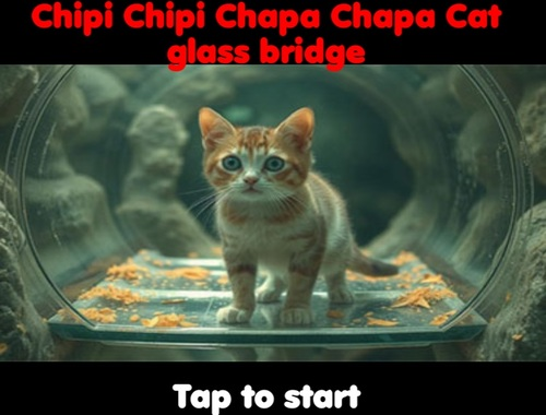 Hra Chipi chipi chapa chapa sklenený most  online
