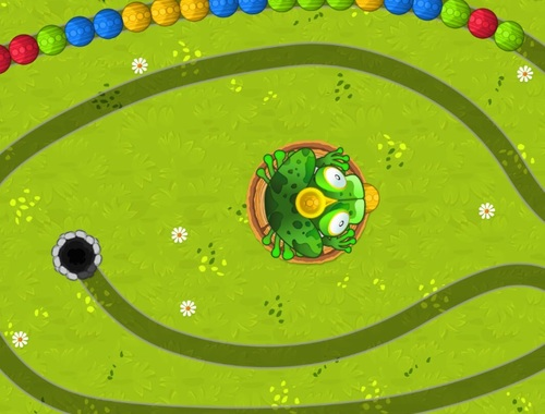 Hra Frogtastické mramorové dobrodružstvo  online