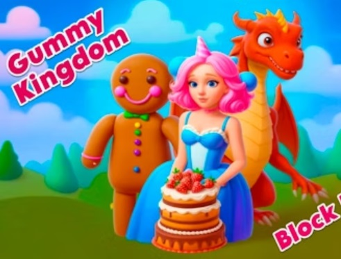 Hra Gummy Kingdom Block Puzzle  online