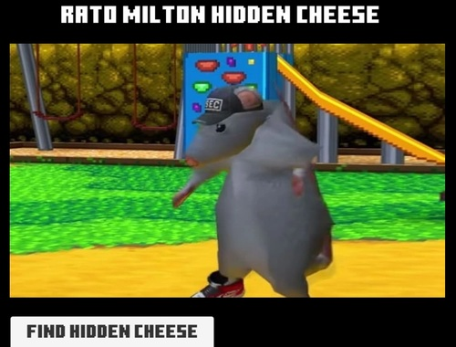 Hra Rato Milton skrytý syr  online