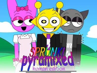Hra Sprunki Pyramixed: Human Edition  online