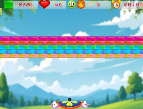 Hra Blok Blaster Unicorn  online