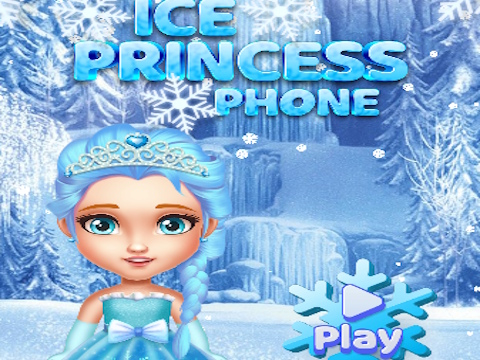 Hra Telefón ľadovej princeznej  online