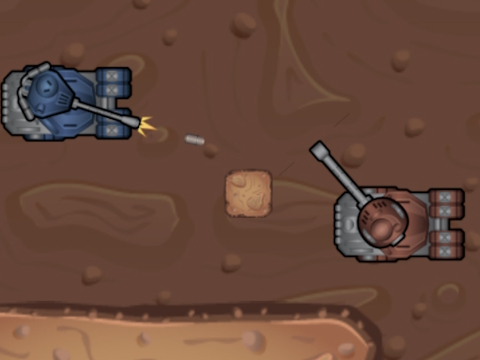 Hra Vojnové nádrže 2player  online