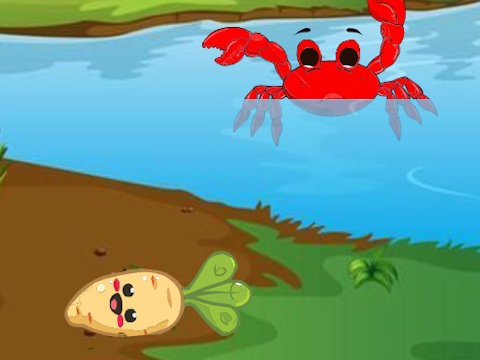 Hra Pomôžte nevinným krabím mamou  online