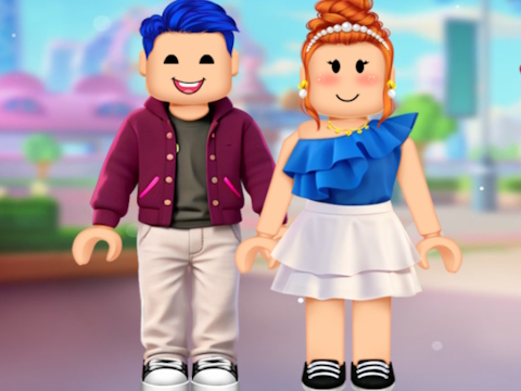 Hra Šatstvo páru Roblox  online