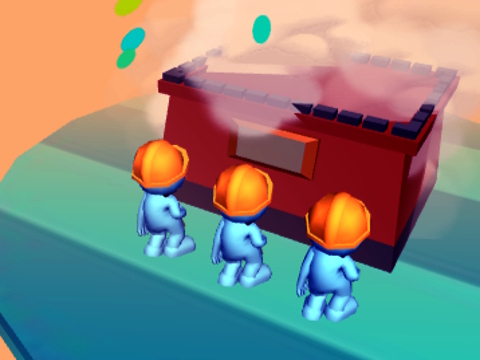 Hra Tehlová horúčka 3D  online