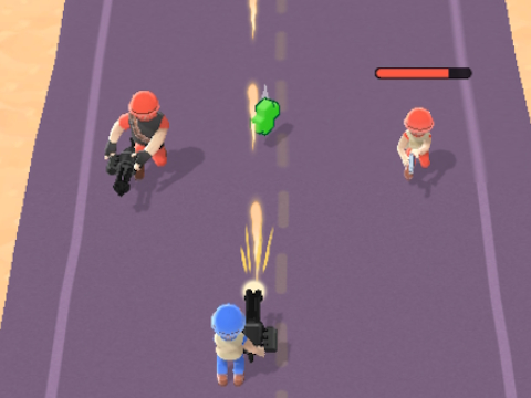 Hra Run a Gun Smash Cest  online