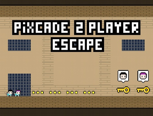 Hra Pixcade 2 hráč unikne  online