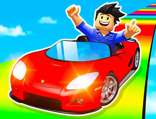 Hra Epic Car Stunt Race Obby  online