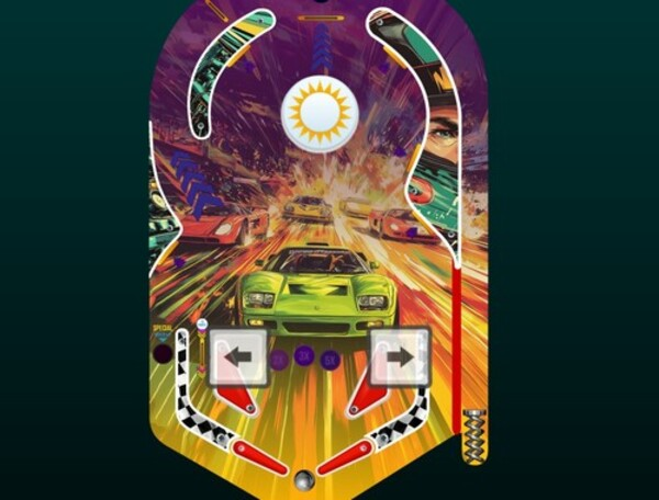 Hra Pretekársky pinball  online