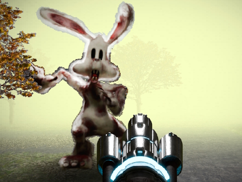 Hra Zombie Veľkonočné zajačiky  online