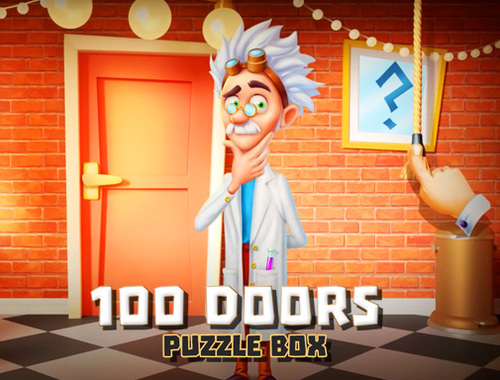 Hra 100 dverí puzzle box  online