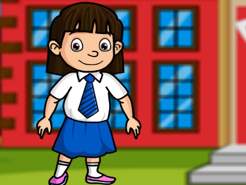 Hra Zachráňte dievčatko zo školy  online