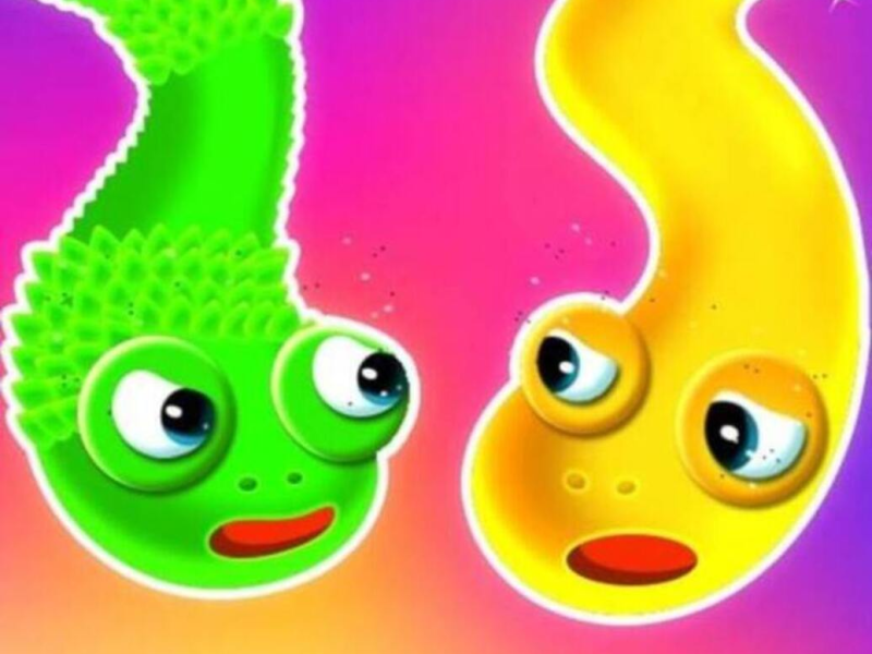 Hra Hadie puzzle 3D  online
