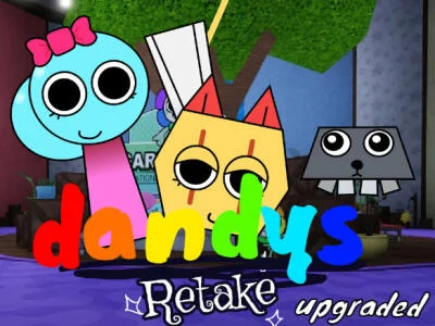 Hra Sprunki opakovane ako Dandyho svet  online