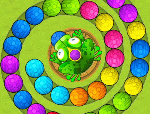 Hra Frogtastické mramorové dobrodružstvo  online