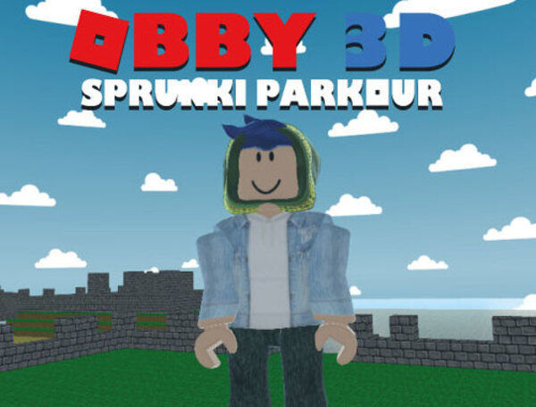 Hra OBBY 3D sprunki parkour  online