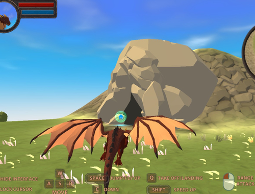 Hra Dragon Simulator 3D  online