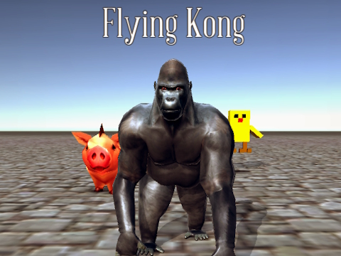 Hra Lietajúci Kong  online