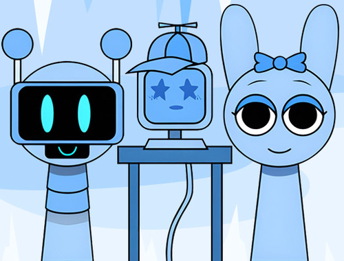 Hra Huggy Mix Sprunki Music Box  online
