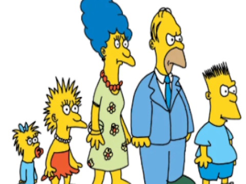 Hra The Simpsons: Nájdite rozdiel  online