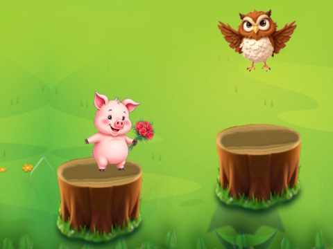Hra Panika lesov Piggys  online