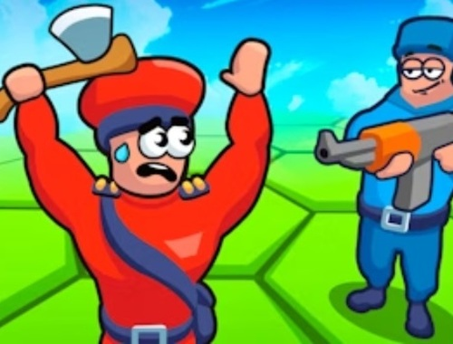 Hra Dlaždice Hex World Red vs modrá  online