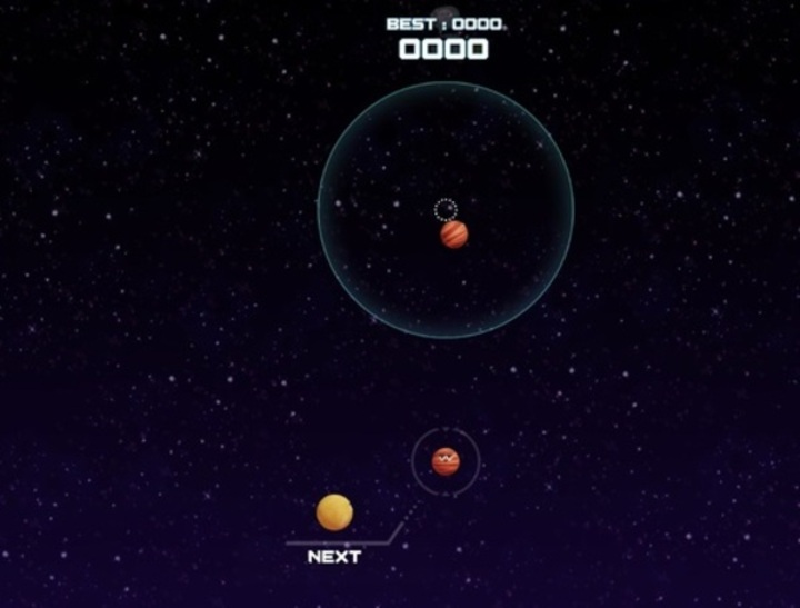 Hra Zlúčiť galaxiu  online