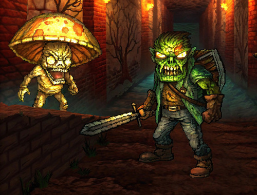 Hra Monster Slayer sa zlúči a prežije  online