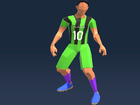 Hra Futbalový nával 3D  online