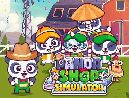 Hra Simulátor Panda Shop  online