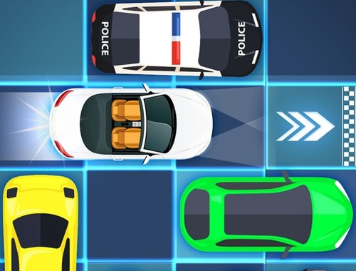 Hra Mega únikové parkovacie puzzle  online