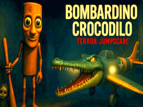 Hra Bombardino crocodilo teroristické skoky  online