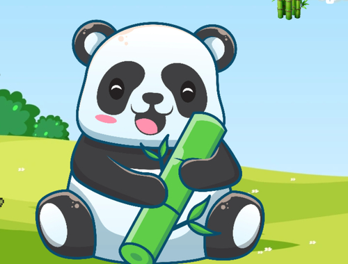 Hra Klepnite na pandu!  online