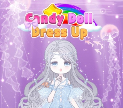 Hra Candy Doll Doll sa oblieka  online