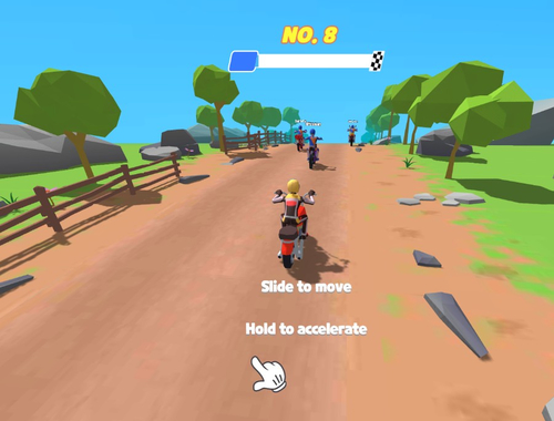 Hra Moto Attack Bike Racing  online